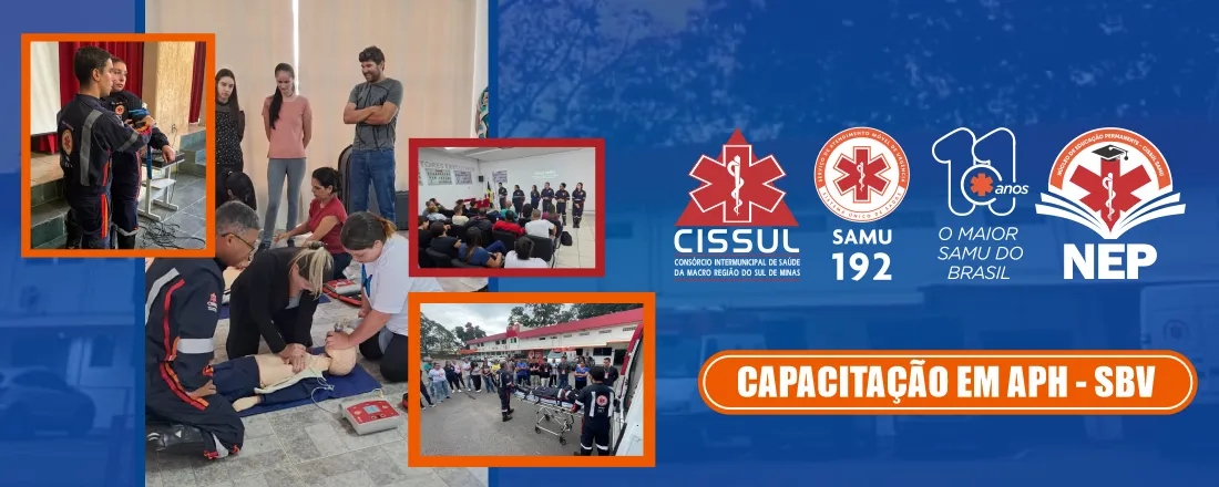 Capacitação Municipal em APH - Suporte Básico de Vida - São José do Alegre - 06 e 07/07/2026