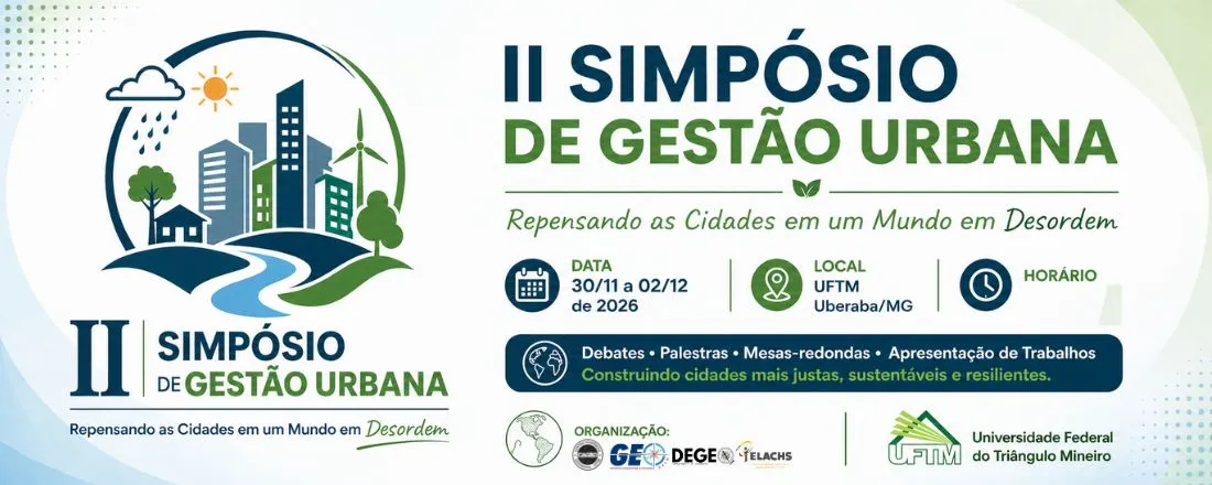 II simpósio de Gestão de Urbana