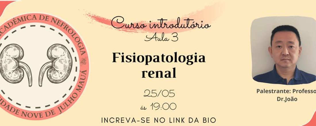 Curso introdutório - AULA 3: Fisiopatologia Renal