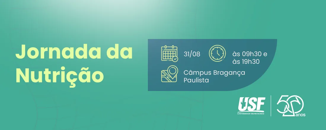 Jornada da Nutrição - Câmpus Bragança Paulista