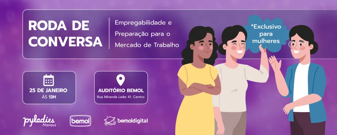 Roda de Conversa PyLadies Manaus