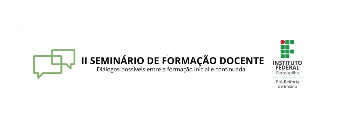 II Seminário de Formação Docente