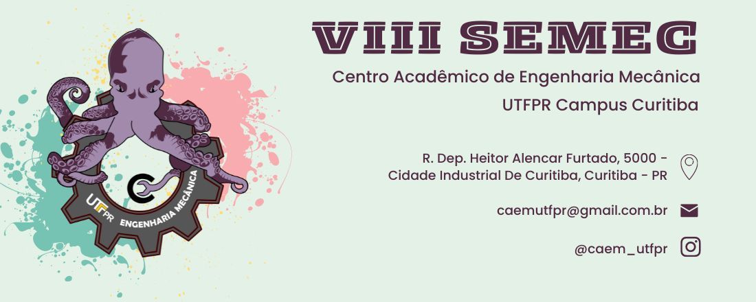 VIII Semana Acadêmica de Engenharia Mecânica