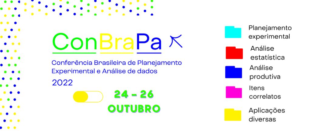 2a Conferência Brasileira de Planejamento Experimental e Análise de Dados