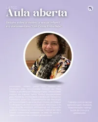 Aula aberta - Debate sobre a violência sexual infantil