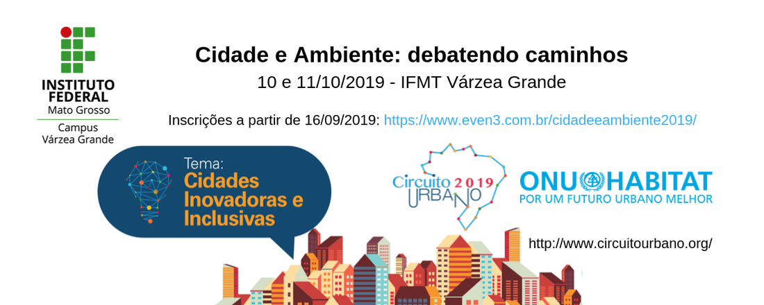 Cidade e Ambiente: debatendo caminhos