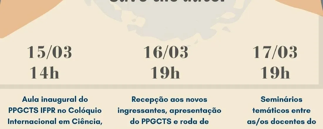 WORKSHOP CTS - IFPR Campus Paranaguá