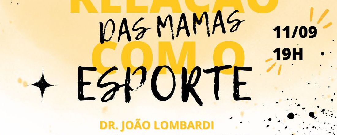 Relação das mamas com o esporte