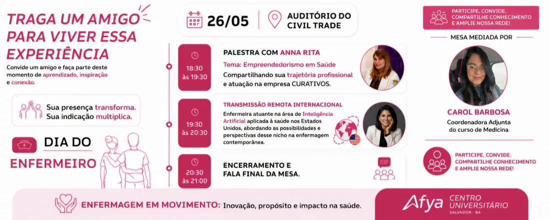 Dia da Enfermagem 2026 | Afya