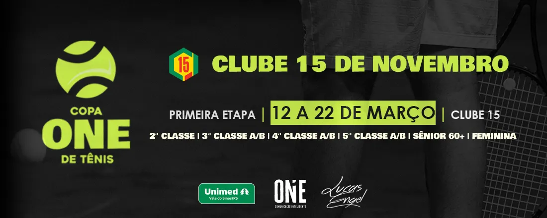 Copa ONE de Tênis 2026
