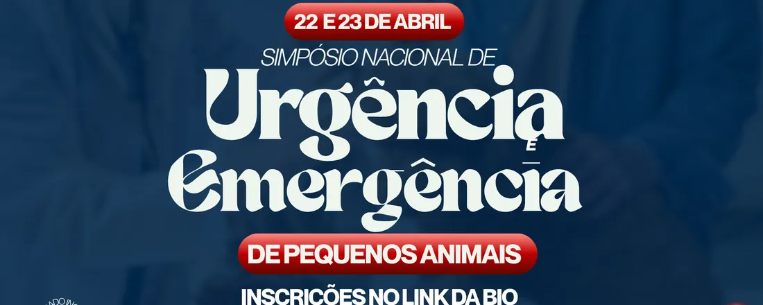 Simpósio de Urgência e Emergência de Pequenos Animais