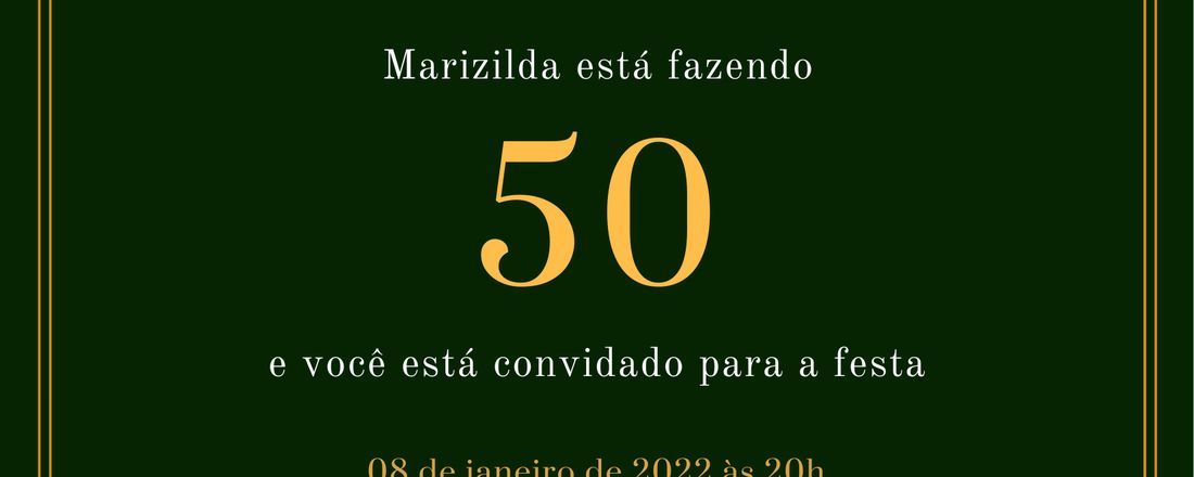 Aniversário de Marizilda