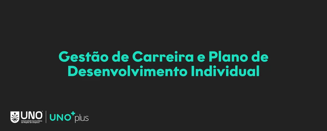 Gestão de carreira e plano de desenvolvimento individual - 20 horas