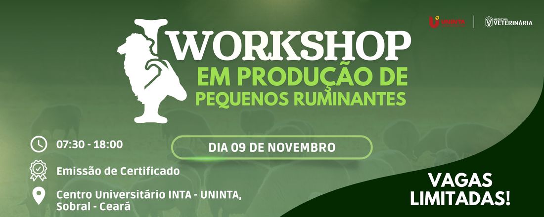 I Workshop em Produção de Pequenos Ruminantes