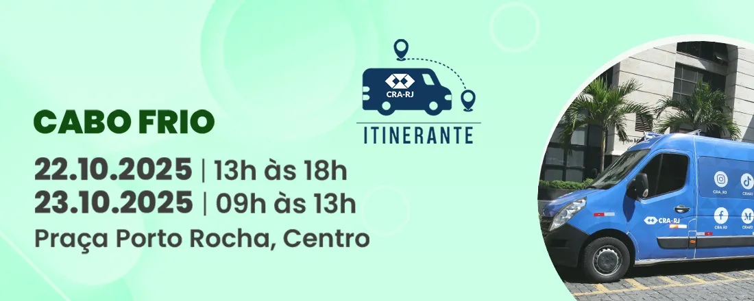 CRA-RJ Itinerante Cabo Frio