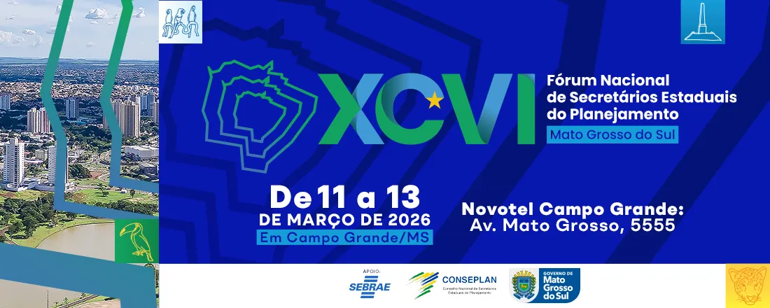 XCVI Fórum Nacional de Secretários Estaduais do Planejamento