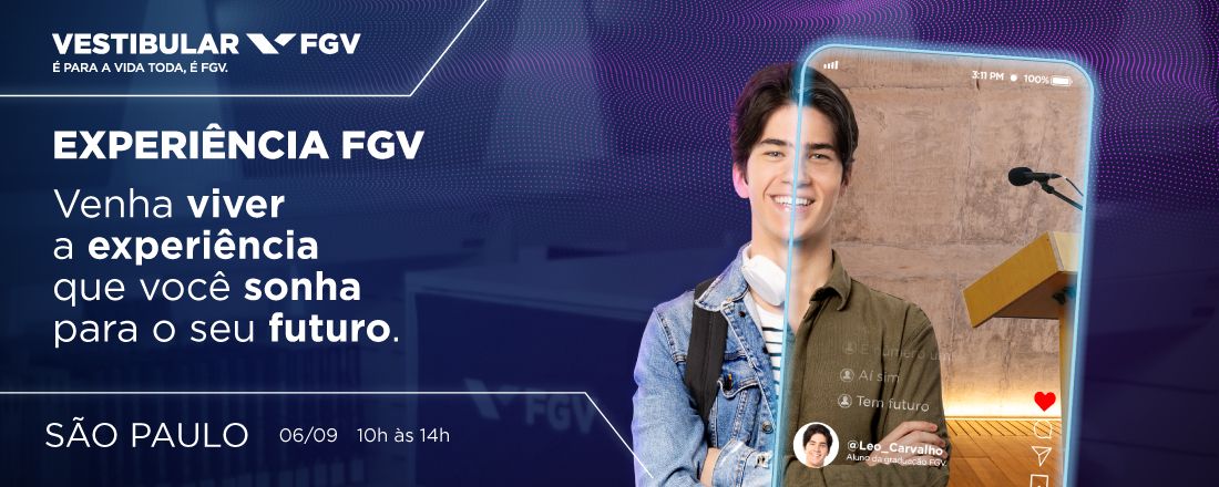 Experiência FGV 2025 | São Paulo