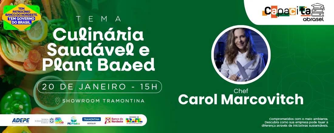 TÉCNICAS & TENDÊNCIAS - CULINÁRIA SAUDÁVEL E PLANT BASED