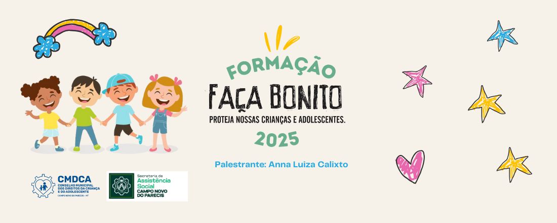 Formação Faça Bonito - Proteja Nossas Crianças e Adolescentes 2025
