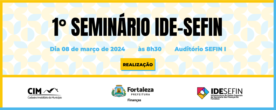 1° SEMINÁRIO IDE-SEFIN