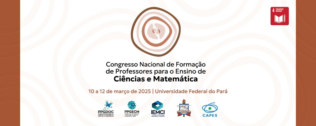 Congresso Nacional de Formação de Professores para o Ensino de Ciências e Matemática