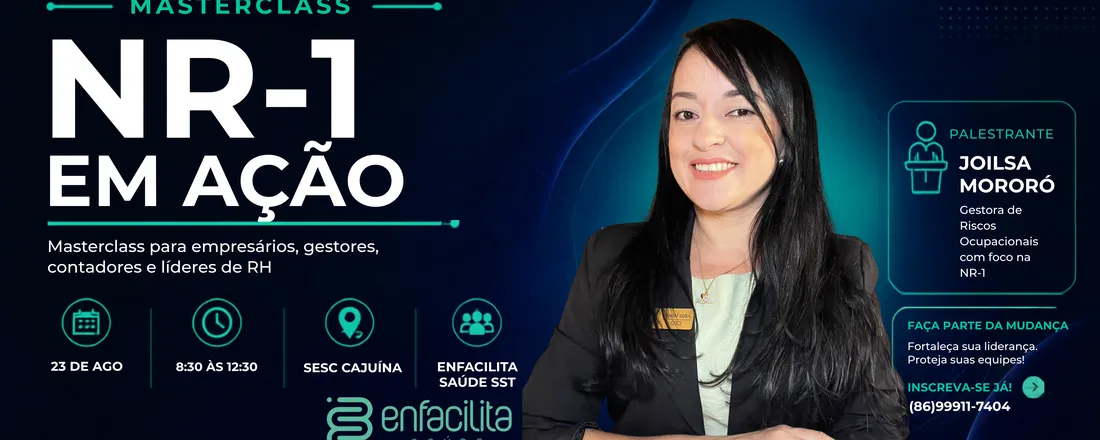 MASTERCLASS NR-1 EM AÇÃO