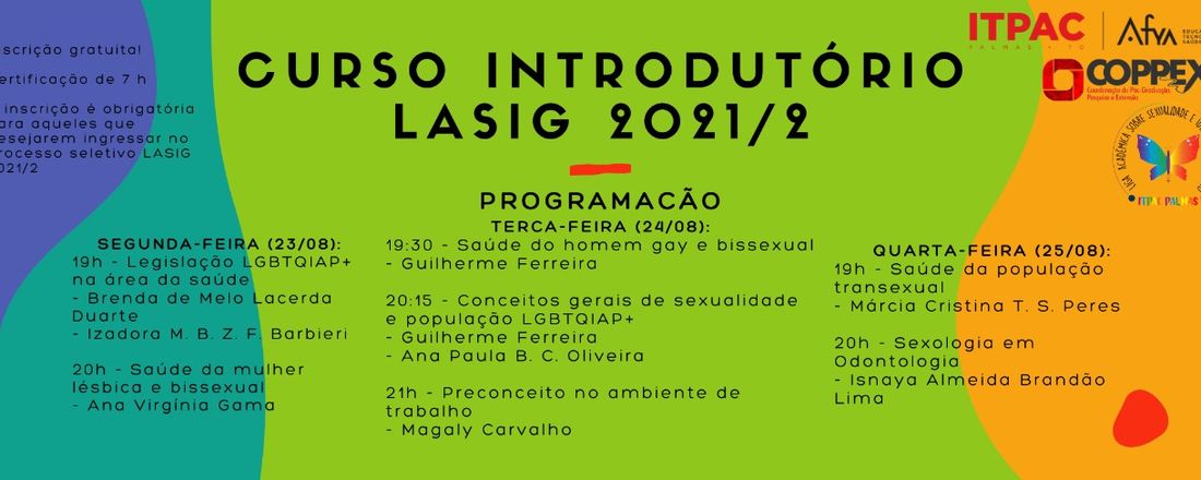 Curso Introdutório LASIG