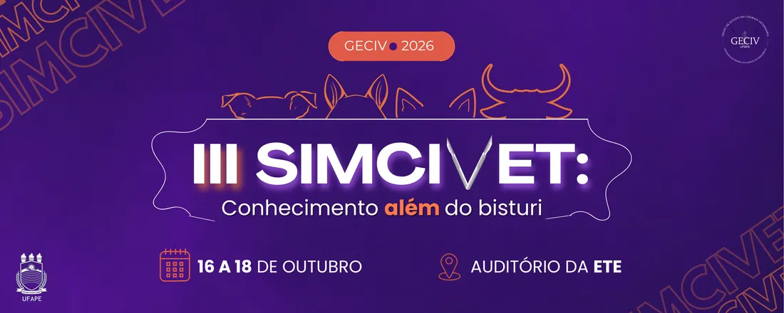 III Simpósio em Cirurgia Veterinária: conhecimento além do bisturi