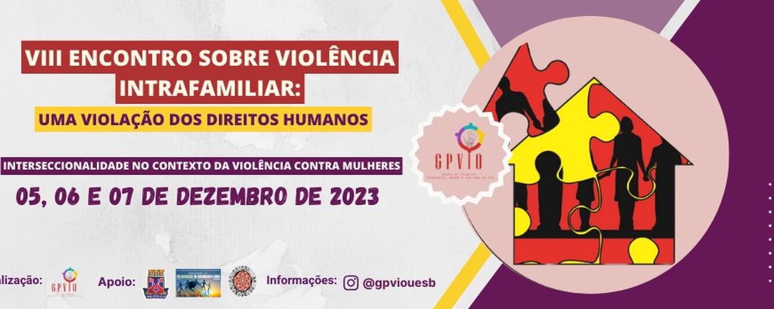 III Encontro sobre Violência Intrafamiliar