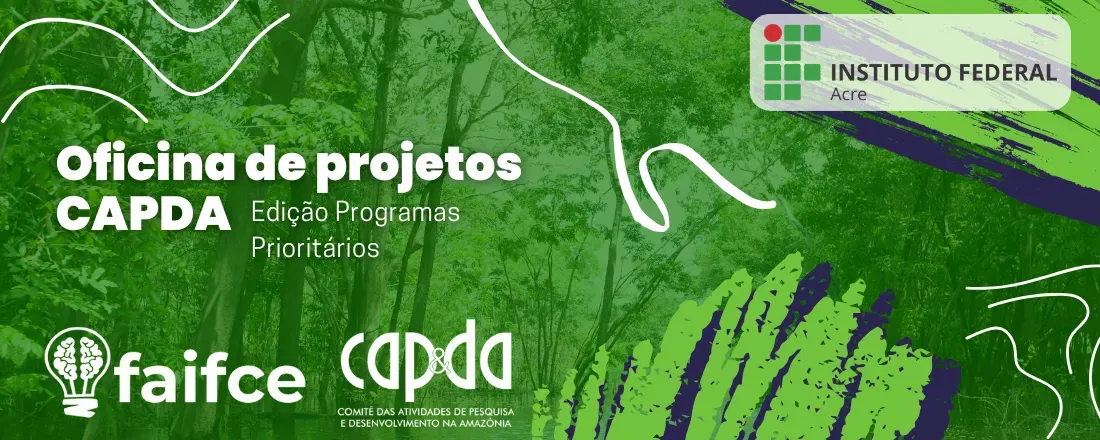 Oficina de projetos CAPDA - Edição Programas Prioritários - IFAC