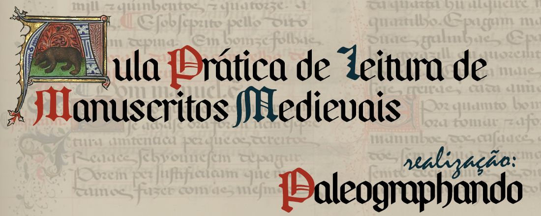 Aula Prática de leitura de manuscritos medievais