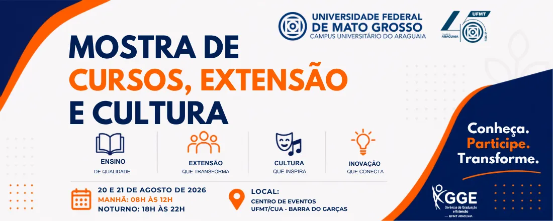 Mostra de Cursos, Extensão e Cultura 2026