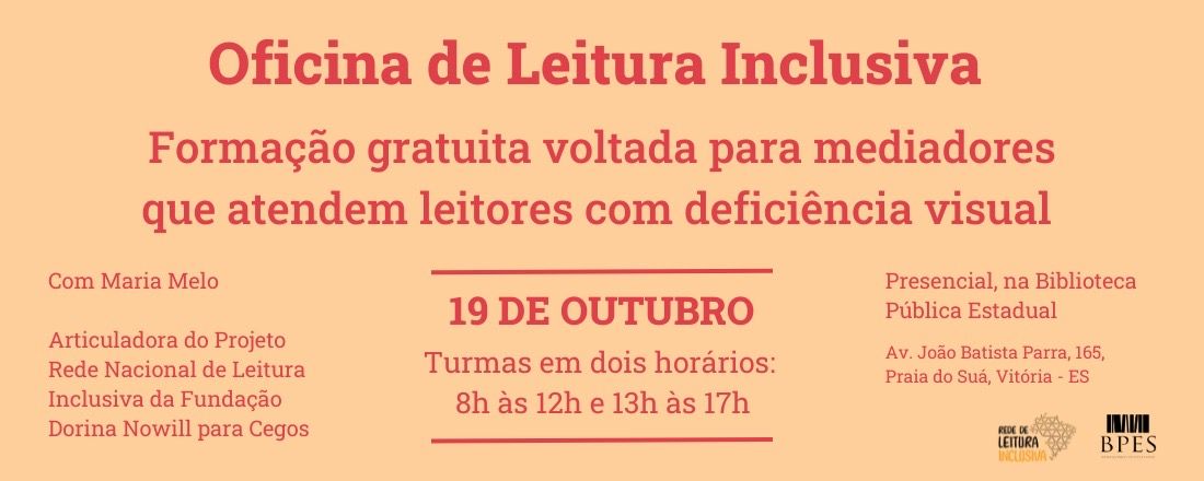 Oficina Leitura Inclusiva