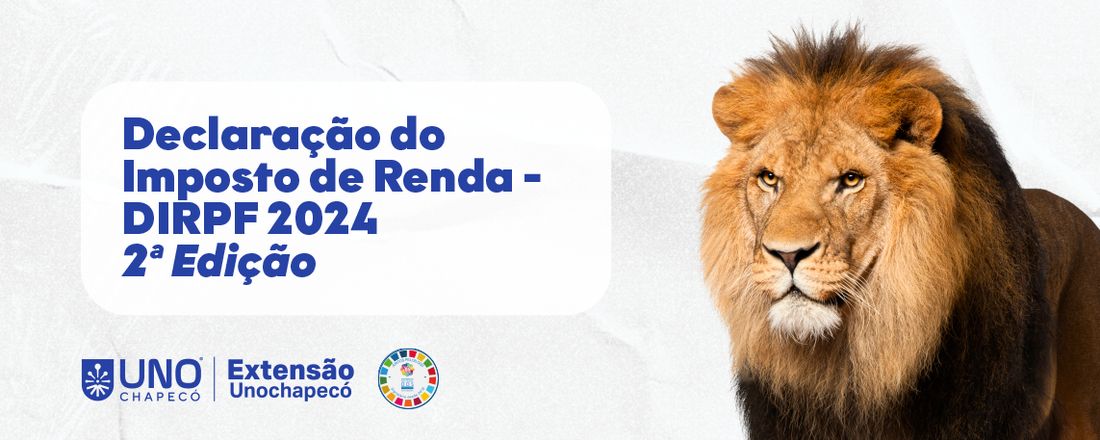 CURSO DECLARAÇÃO DO IMPOSTO DE RENDA – DIRPF 2024: 2ª EDIÇÃO