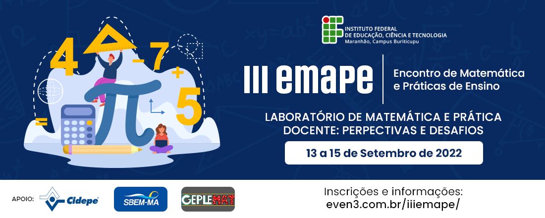 III Encontro de Matemática e Práticas de Ensino