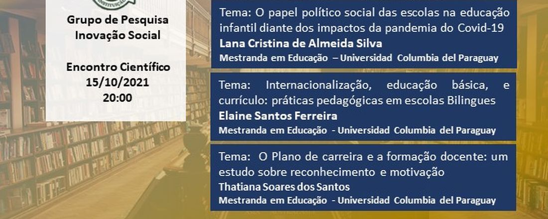 Pedagogia Social, Bilinguismo e Carreira na Educação