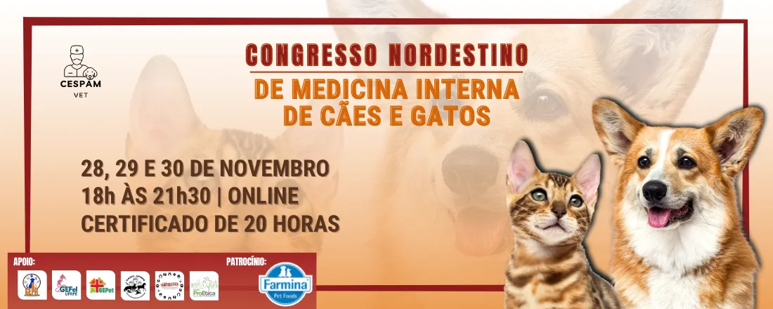 I Congresso Nordestino de Medicina Interna de Pequenos Animais