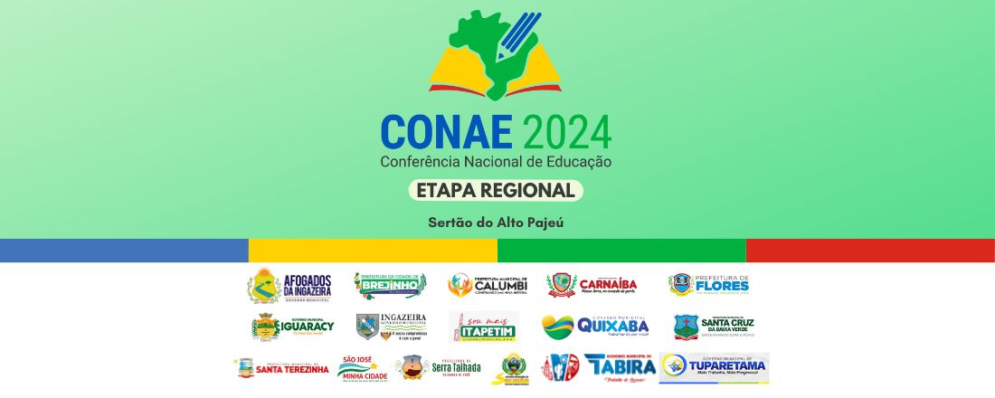 Conferência Nacional de Educação - CONAE 2024 - Etapa Regional