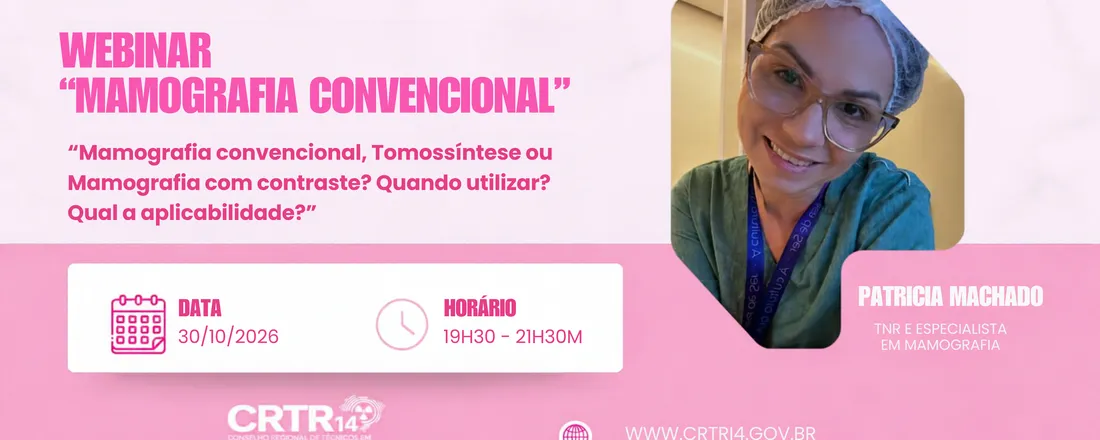 WEBINAR - Mamografia convencional - CRTR14
