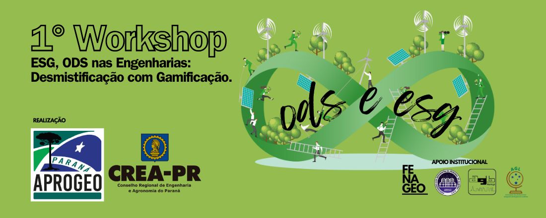 1° Workshop ESG, ODS nas Engenharias: Desmistificação com Gamificação.