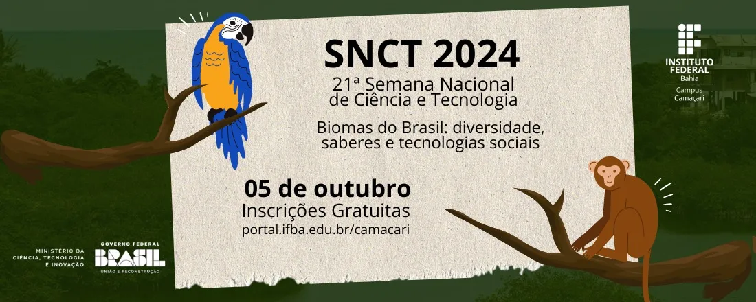 21a Semana Nacional de Ciência e Tecnologia