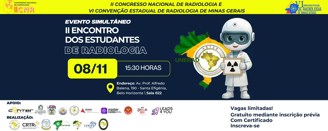 II ENCONTRO DA UNIÃO NACIONAL DE ESTUDANTES DE RADIOLOGIA