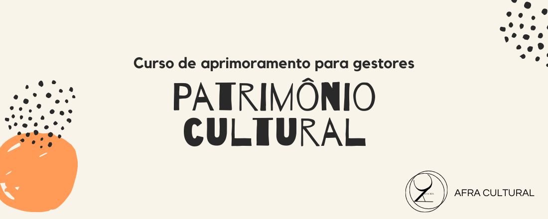 Curso Patrimônio Cultural