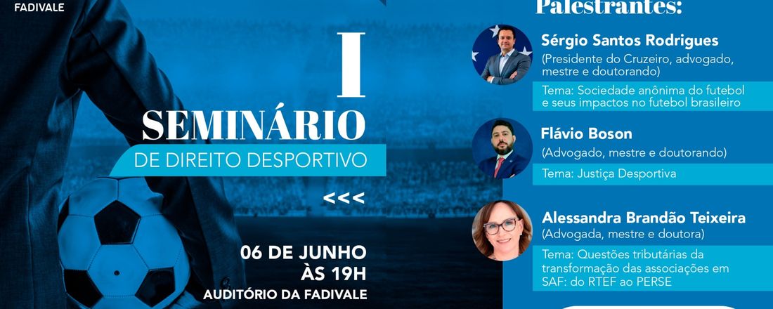 1º SEMINÁRIO DE DIREITO DESPORTIVO