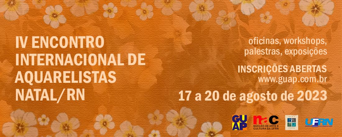 IV EIAN - ENCONTRO INTERNACIONAL DE AQUARELISTAS DE NATAL 2023