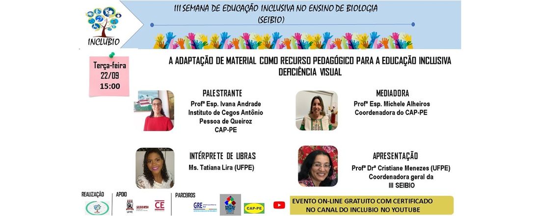 A Adaptação de Material como Recurso Pedagógico para a Educação Inclusiva: Deficiência Visual