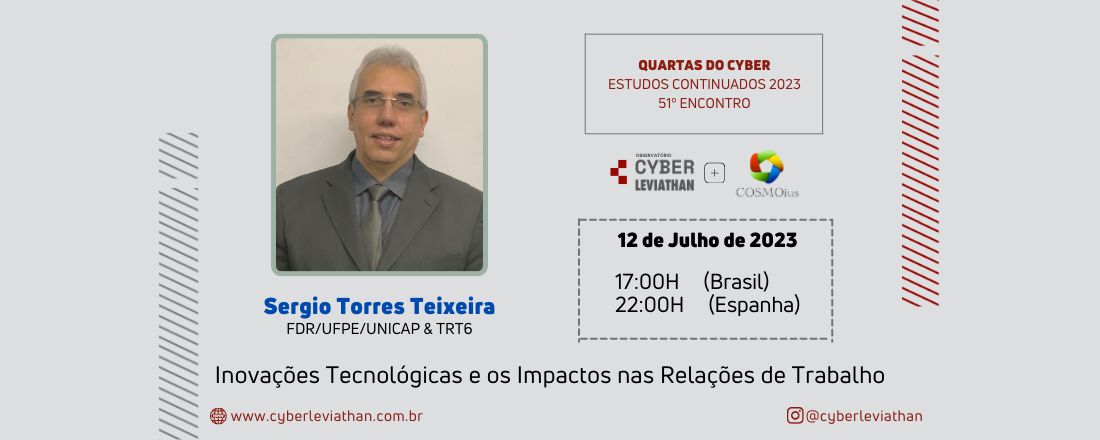 Quartas do Cyber - Estudos Continuados - 51º Encontro