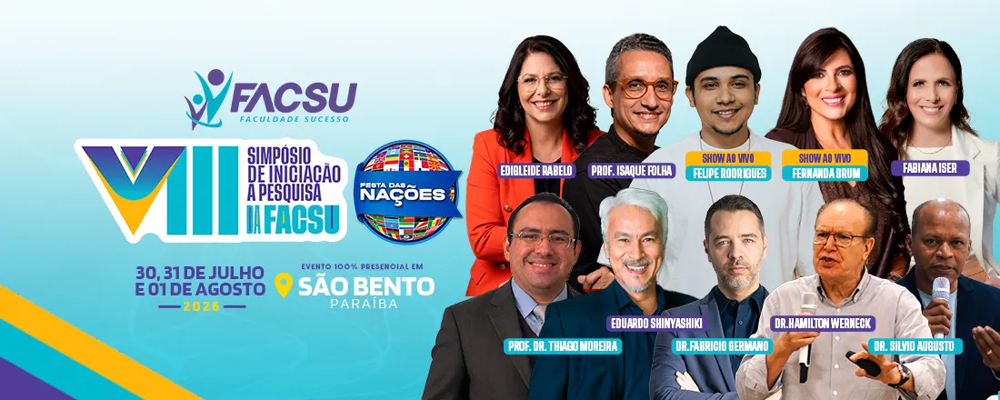 VIII Simpósio de Iniciação à Pesquisa da Sucesso