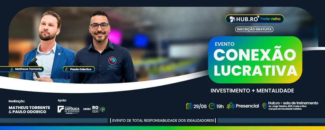 Conexão Lucrativa 2026 {(Evento Gratuito)}