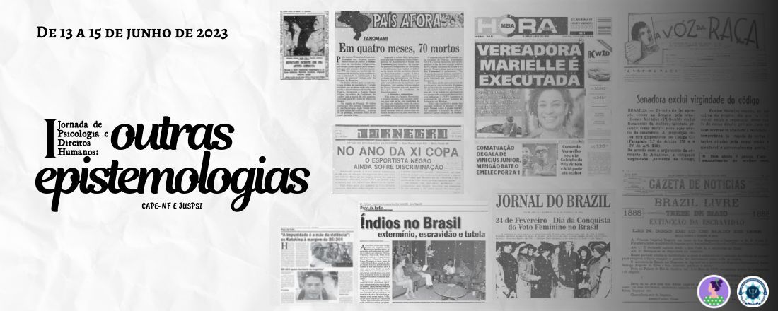 I Jornada de Psicologia e Direitos Humanos: outras epistemologias